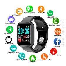 Relógio Inteligente com Sensor de Frequência Cardíaca